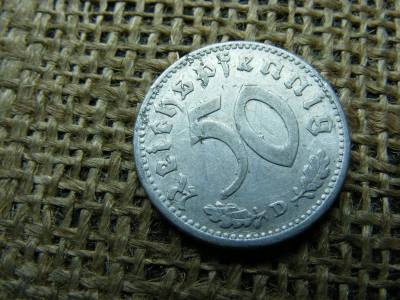 Birodalmi 50 pfennig, 1943 D