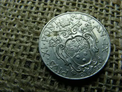 Vatikán 50 Centesimi, 1930, Pius XI