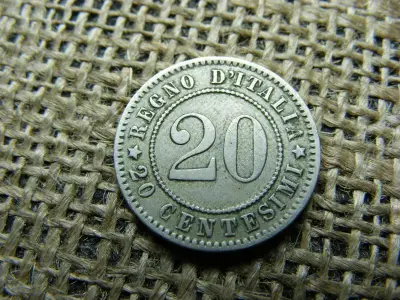 Olaszország 20 Centesimi, 1894, Umberto I