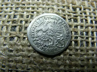 III. Károly 1 Krajcár, 1737, Graz, ezüst