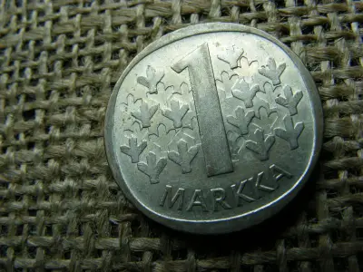 Ezüst 1 markka, 1967, márka