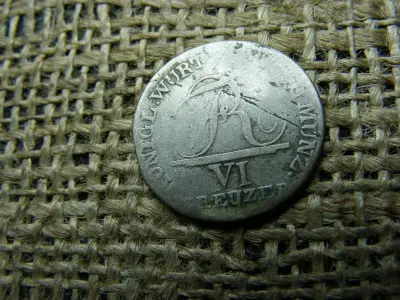 Ezüst 6 krajcár, 1806, Württembergi Királyság