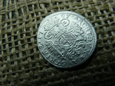Ezüst 3 krajcár, 1707, München, ritka