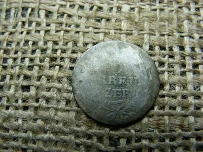 Baden 3 Kreuzer, 1817, Károly II. Lajos Frigye