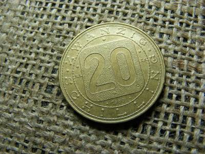 Ausztria 20 Schilling, 1980