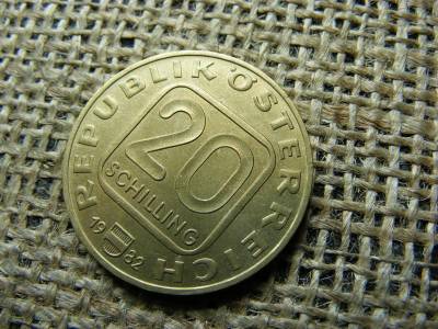 Ausztria 20 Schilling, 1982, Joseph Haydn