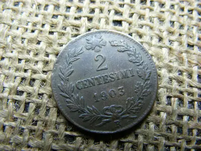 2 Centesimi, 1903, Olasz Királyság