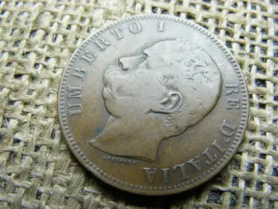 10 Centesimi, 1893, Umberto I