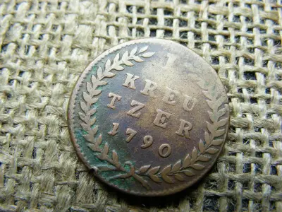 Salzburg 1 krajcár, 1790, Colloredói Jeromos