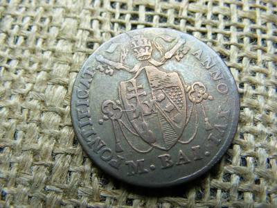 Pápai Államok, 1/2 Baiocco, 1816, VII. Pius