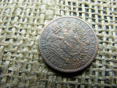 1/2 Krajcár, 1851, B