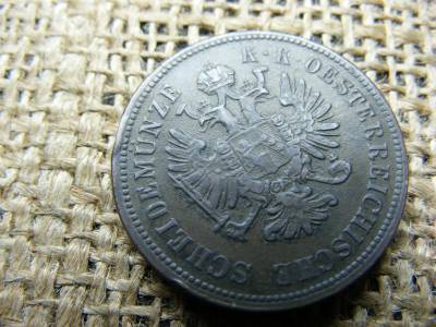 4 krajcár 1861 B, Ferenc József korona