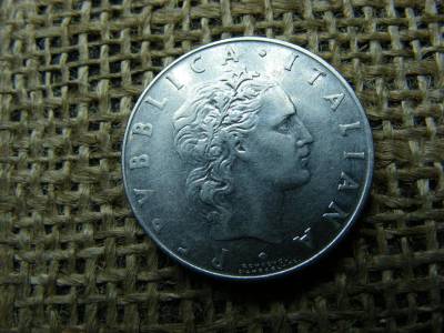 Olasz 50 lira, 1958, ritka