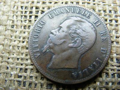 10 Centesimi, 1863, Olasz Királyság