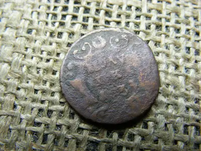 Orosz Poluska érme, 1735, Anna/Ivan VI/Elizaveta