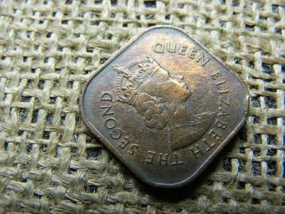 Malaya 1 cent, 1956