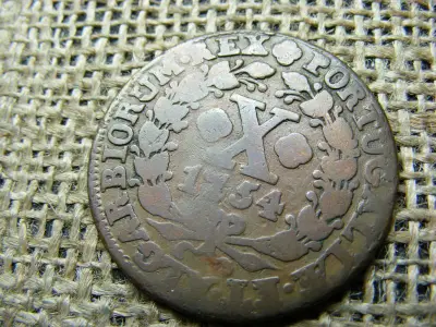 Portugália 10 Réis, 1754, José I