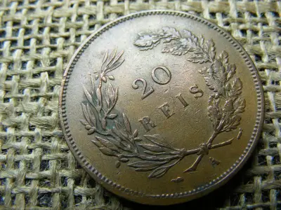 Portugália 20 reis, 1891