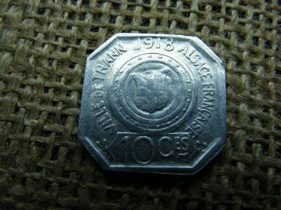 Franciaország 10 Centimes, 1918, Thann Elzász