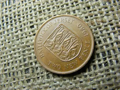 Jersey 2 New Pence, 1980