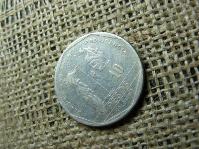 Kolumbia 10 pesos, 1981