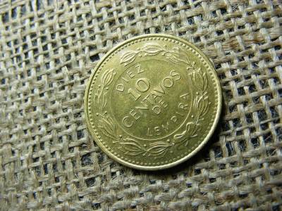 Honduras 10 centavos érme, 1995