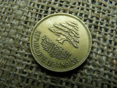 Libanon 25 Qirshā, 1961