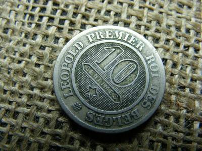 Belgium 10 centimes, 1863
