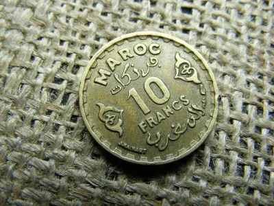 Marokkó 10 francs, 1952, frank