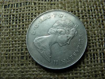 25 New Pence 1980, II. Erzsébet anyakirálynő