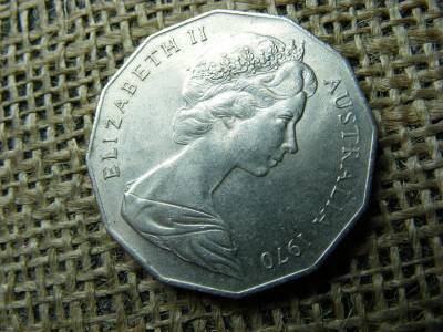 Ausztrália 50 cent, 1970, Cook kapitány