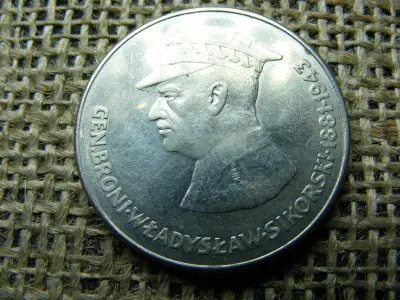 Lengyelország 50 zloty, 1981, Generał Władysław Sikorski