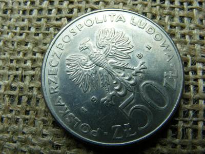 Lengyelország 50 zloty, 1981, Generał Władysław Sikorski