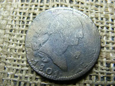 Spanyolország 8 Maravedis, 1801, Carlos IV