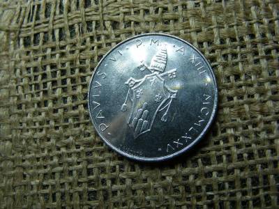 Vatikán 100 lire, 1975, Pavlvs VI