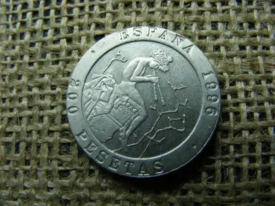 Spanyolország 200 pesetas, 1996, Bayeu és Fortuny
