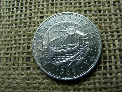 Málta 1 líra, 1986