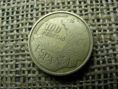 Spanyolország 100 pesetas, 1993, Szent Jakab-út