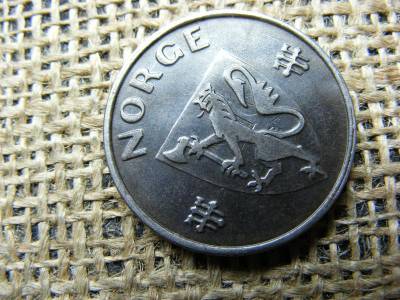 Norvégia 5 öre, 1942, Haakon VII, verdehibás