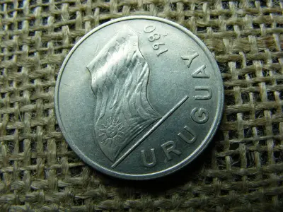 Uruguay 5 Nuevos Peso, 1980