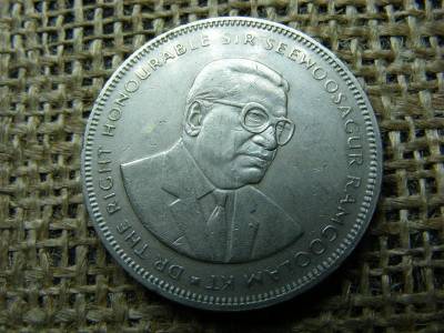 Mauritius 5 rúpia, 1987