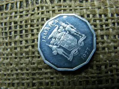 Jamaica 1 cent FAO érme, 1977