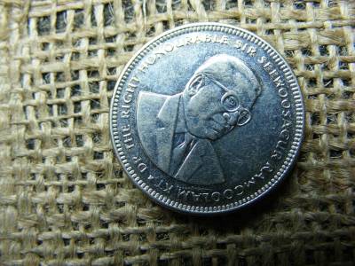 Mauritius 1/2 Rúpia, 1991