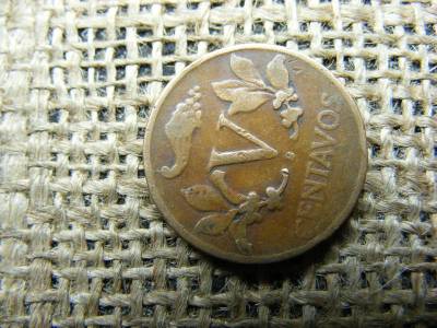 Kolumbia 5 centavos, 1945