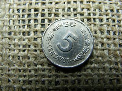 Ecuador 5 centavos érme, 1946