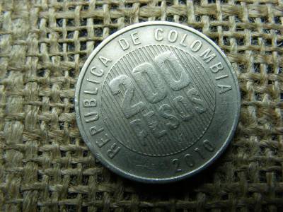 Kolumbia 200 pesos, 2010