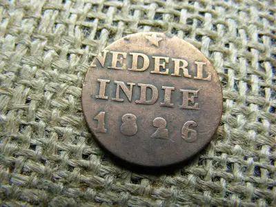 Hollandia Kelet-India 1/4 stuiver, 1826