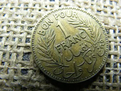Tunézia 1 frank, 1941
