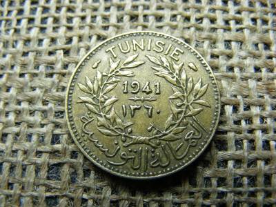 Tunézia 1 frank, 1941