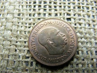 Sierra Leone 1/2 cent, 1964